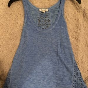 Aeropostale Blue Tank Top | Size: M
